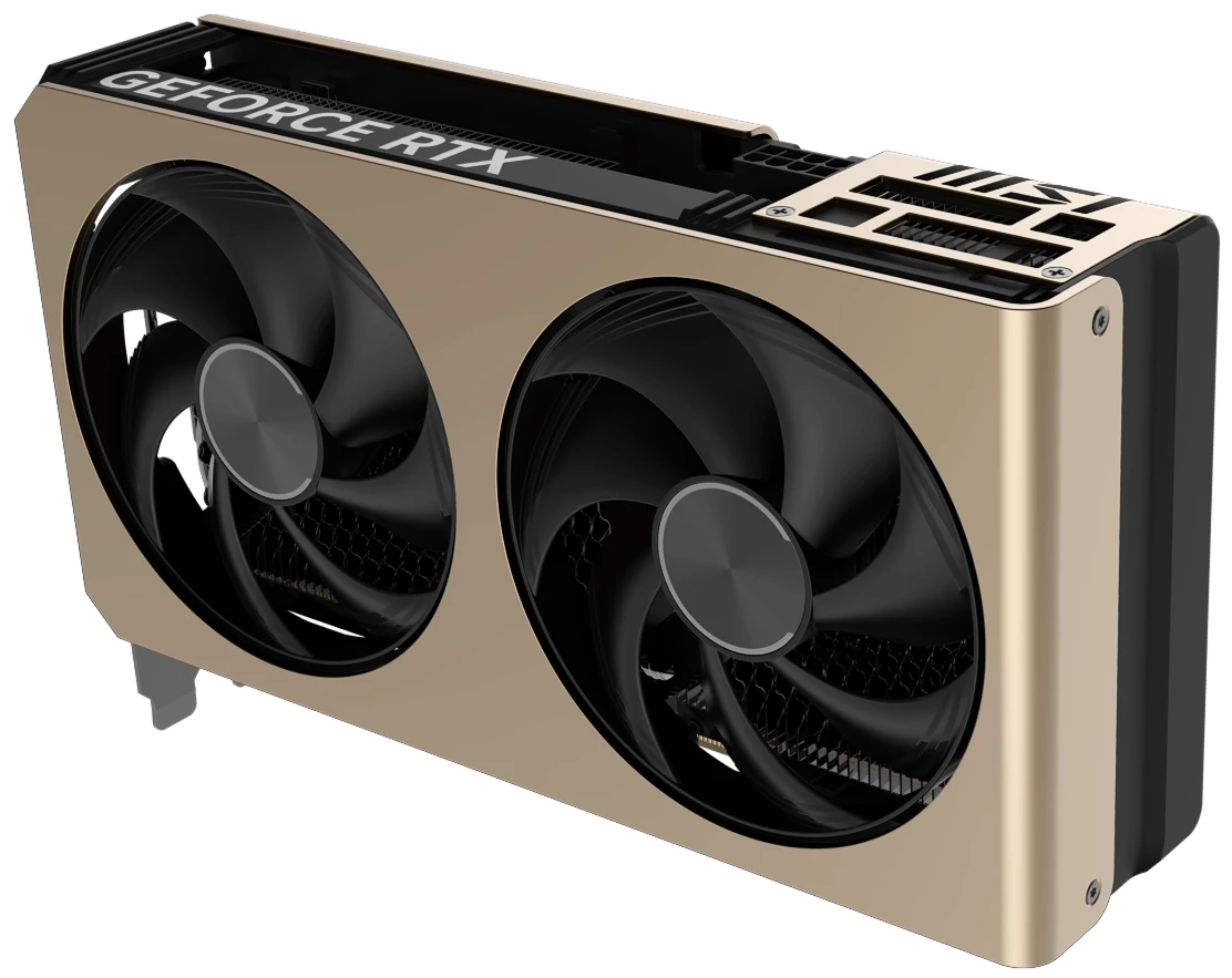 MSI INSPIRE RTX 5060 2X OC 12GB GDDR7 NVIDIA RTX 3