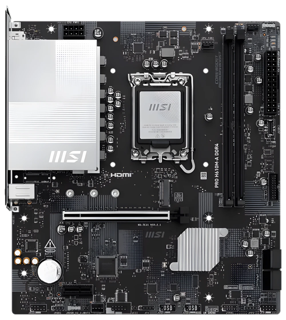 MSI PRO H610M A 2x RAM DDR4 Intel LGA1700 2