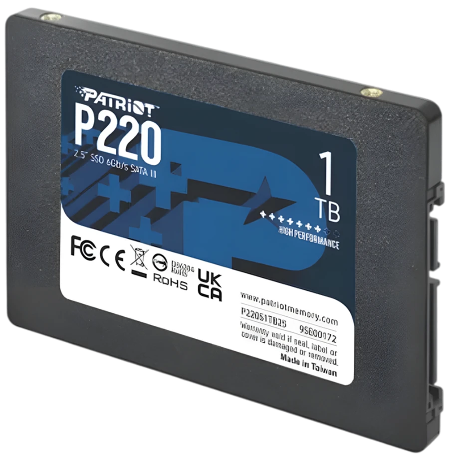 PATRIOT P220 SSD 1TB SATA III 2